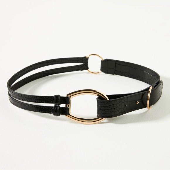 Anthropologie Adjustable Hip Ring Belt - Picture 6 of 8